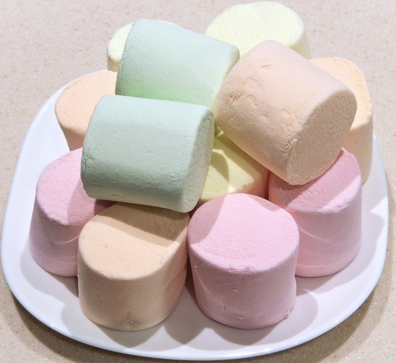 Bunte Marshmallows