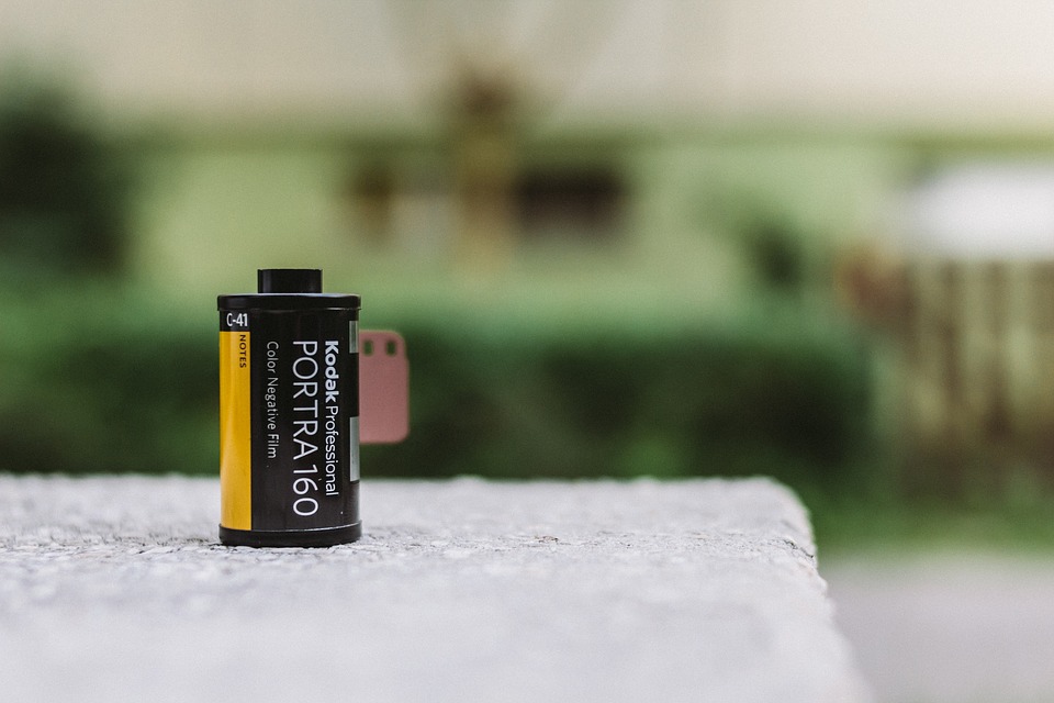 Kodak analoge Filmrolle