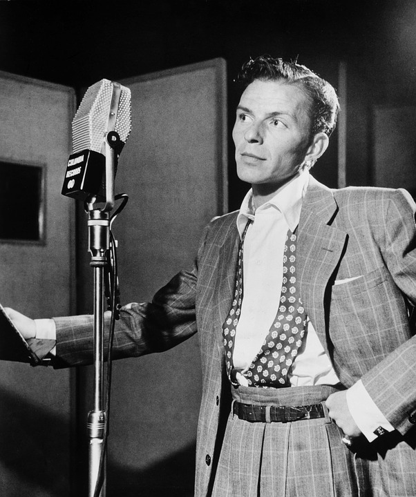 Frank Sinatra in jungen Jahren