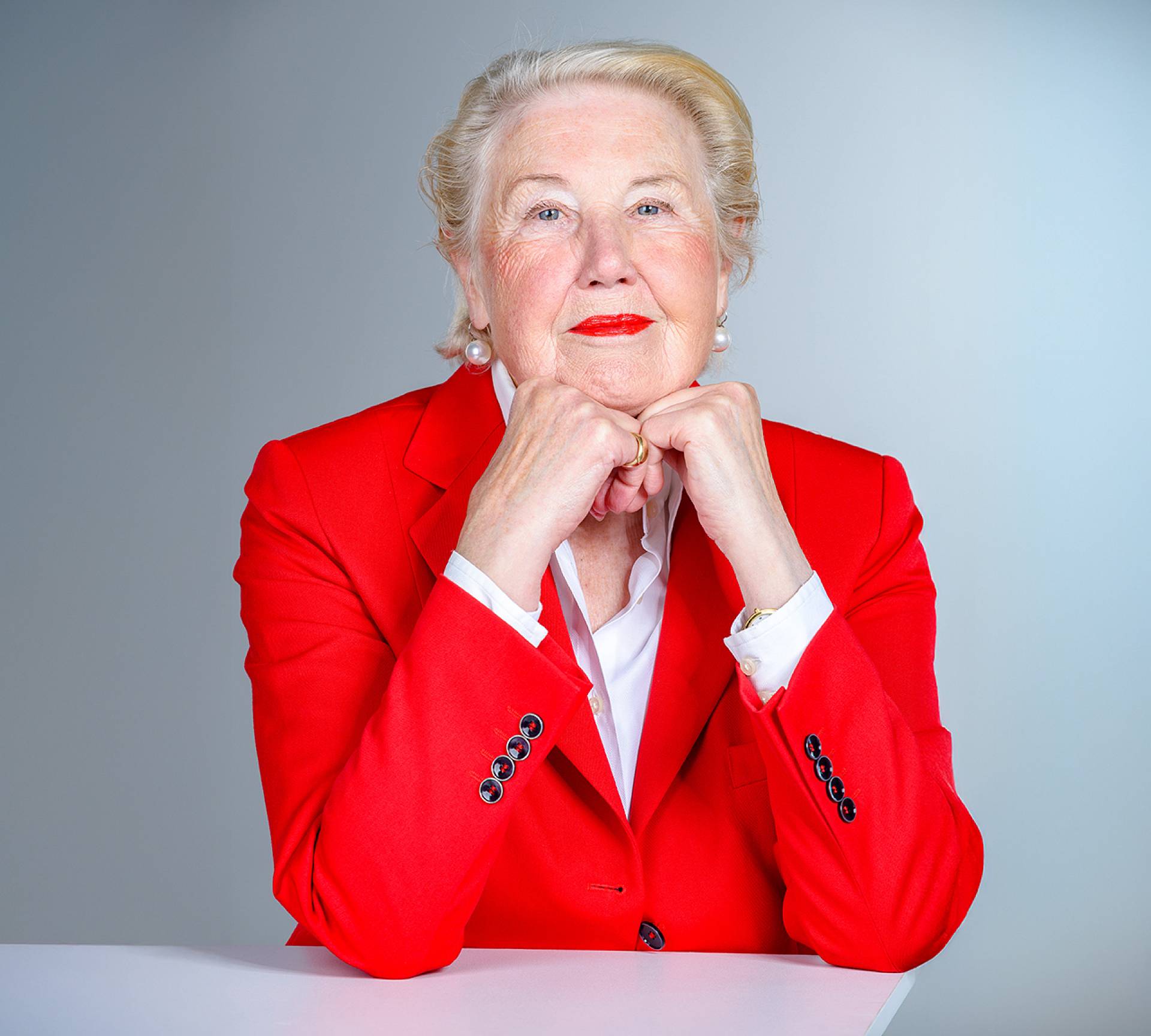 Portraitaufnahme von Brigitte Fritschle